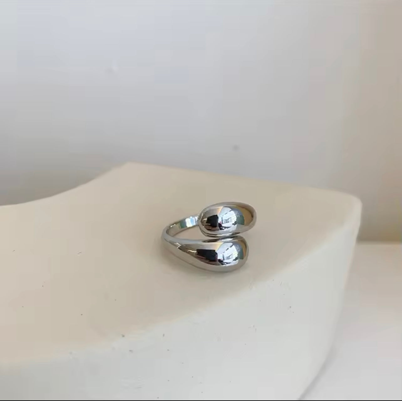 Anel Ajustável Elegance Ouro 18K