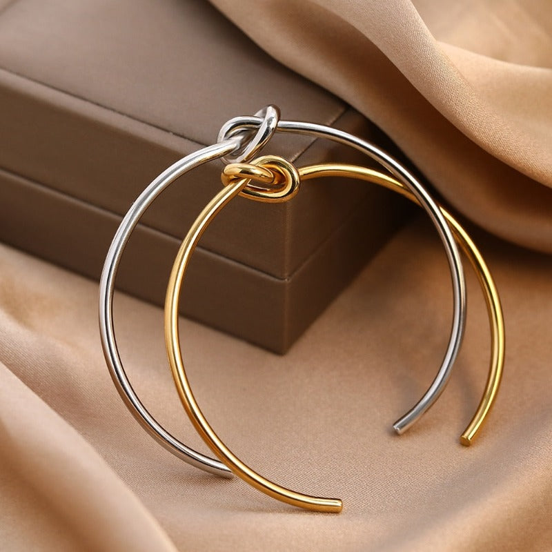 Bracelete Alícia Nó Banhado a Ouro 18k