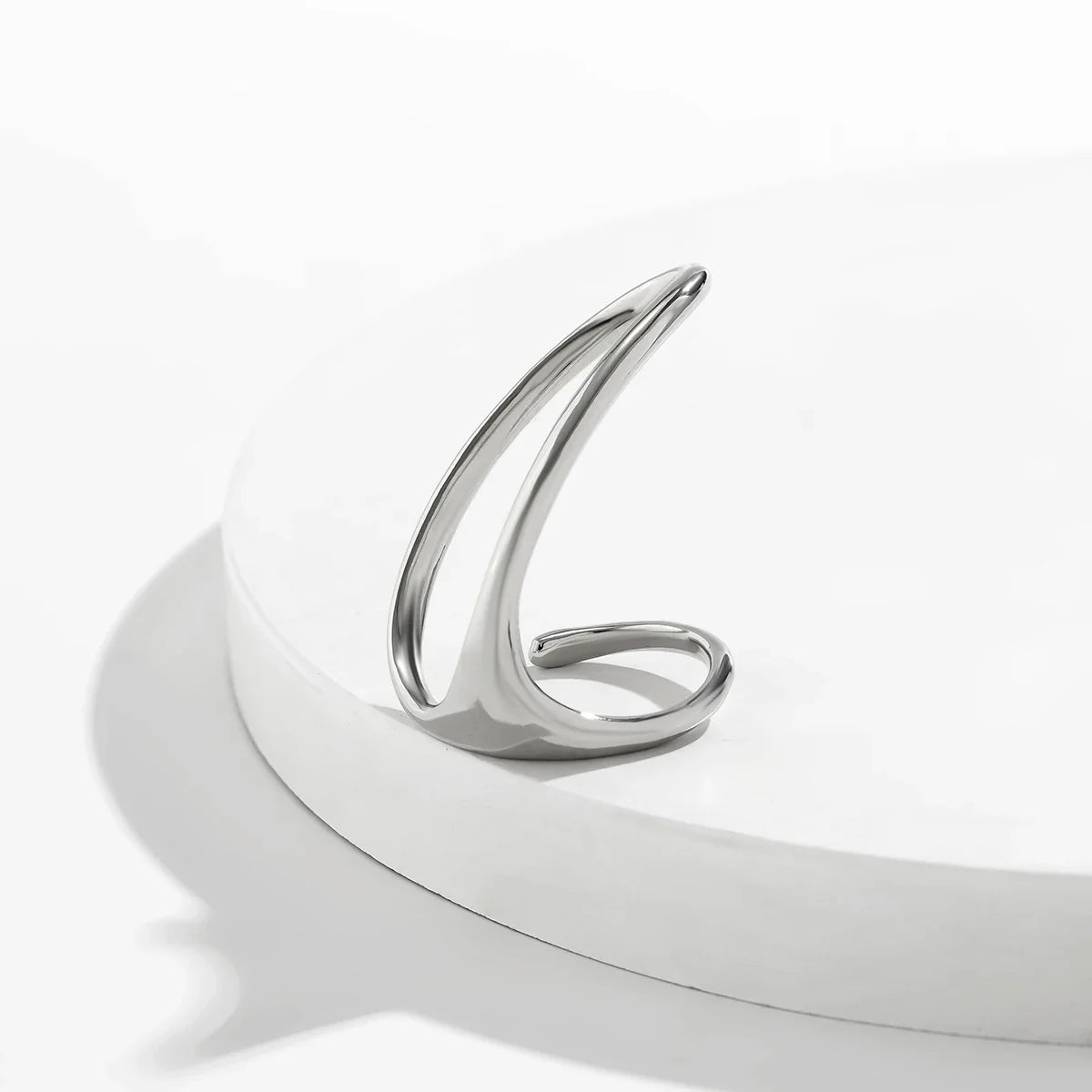 Anel Aberto Ouro 18K Ajustável