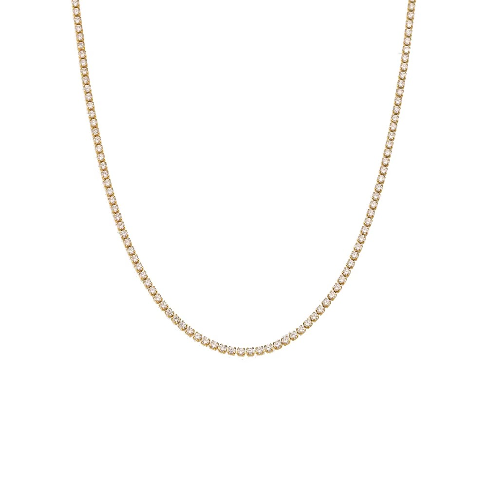 Colar Riviera Aço Inox Valentina