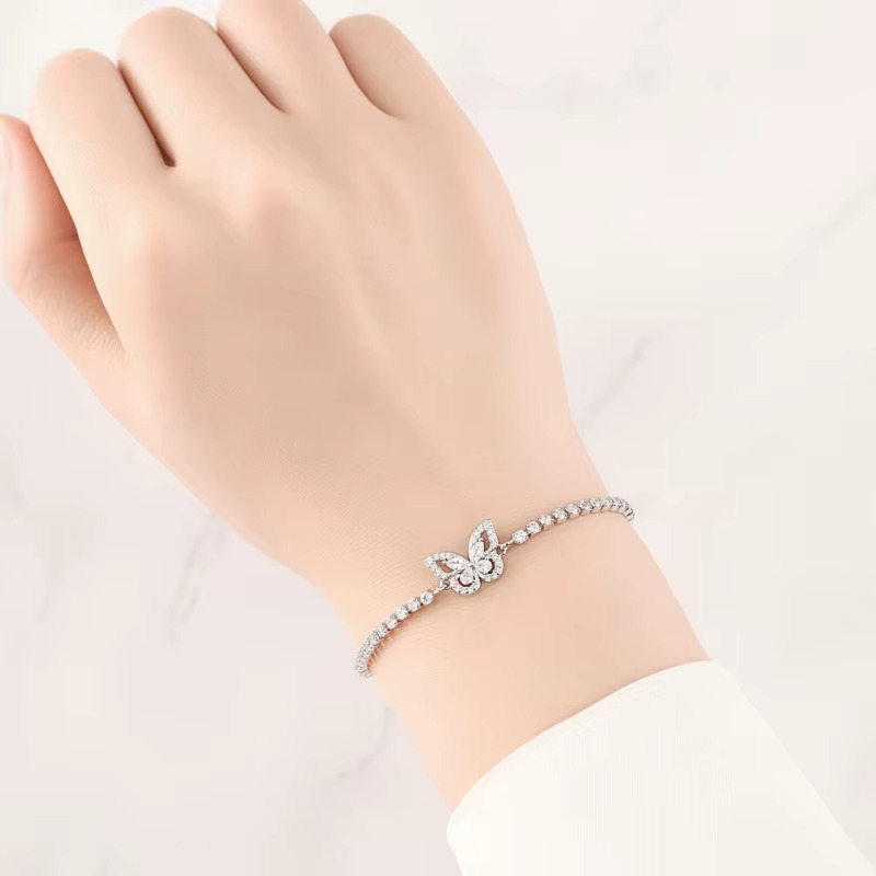 PULSEIRA RIVIERA BUTTERFLY EM PRATA 925 SOPHIE