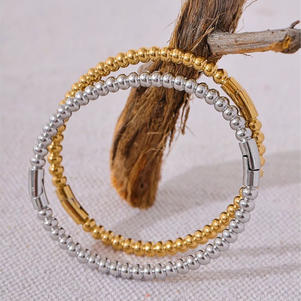 Bracelete Elara Banhado a Ouro 18k