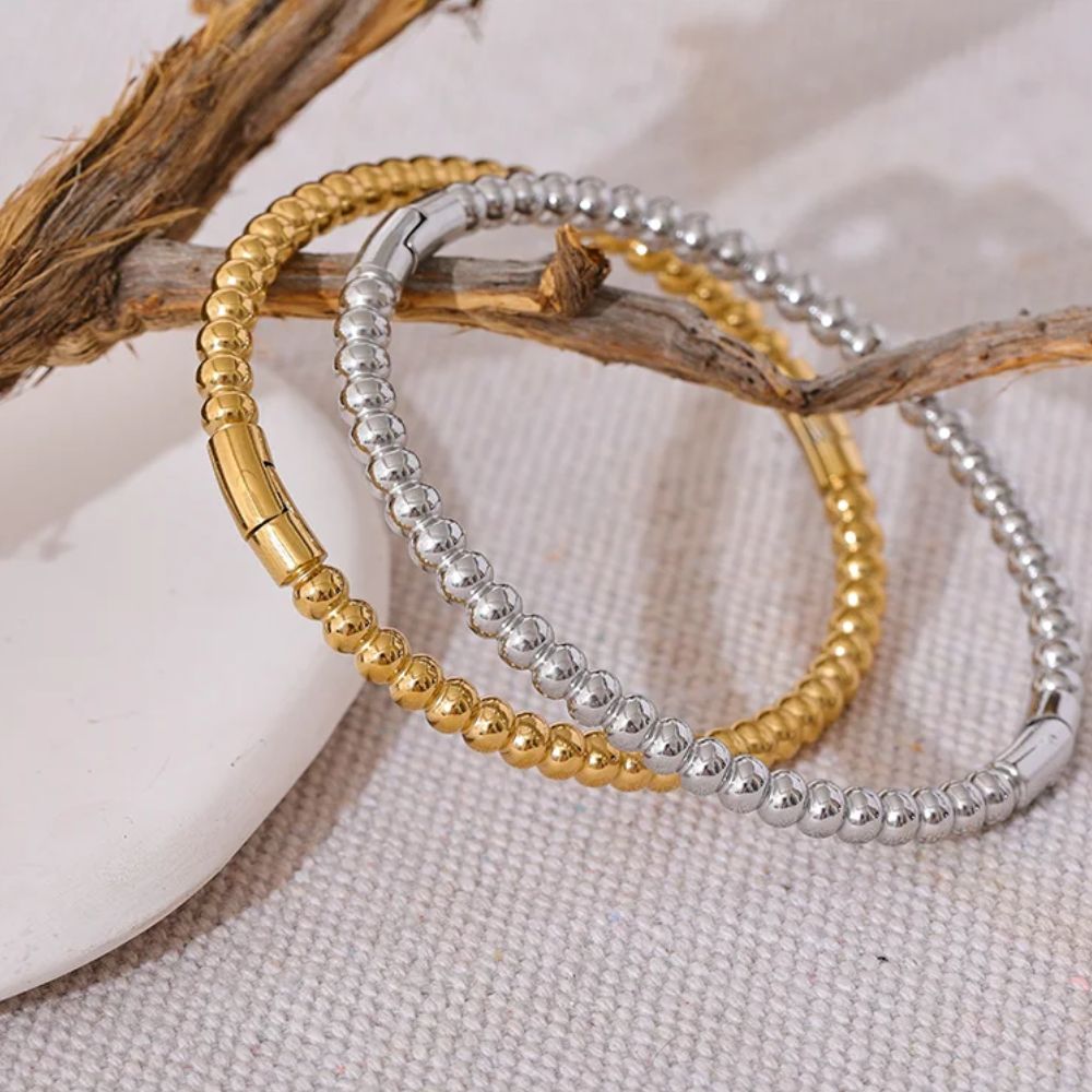 Bracelete Elara Banhado a Ouro 18k