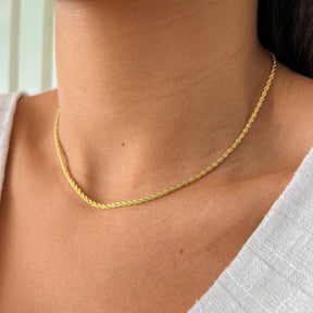 Colar Cordão Baiano Ouro 18k