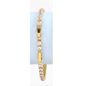 Pulseira Riviera Zircônias Ouro 18k