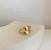 Anel Ajustável Elegance Ouro 18K