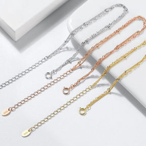 Pulseira Dupla Elegance Banhada a Ouro 18k