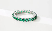 Anel Delicado Ouro 18K com Zircônia