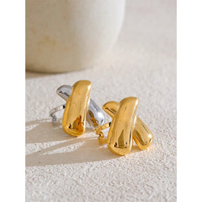 Anel Texturizado Banhado a Ouro 18K