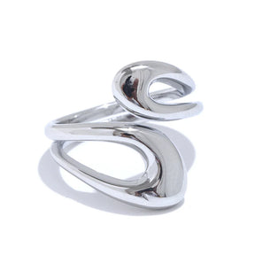 Anel Minimal Ajustável com Banho de Ouro 18k