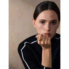 Anel Rosa Dourado 18K