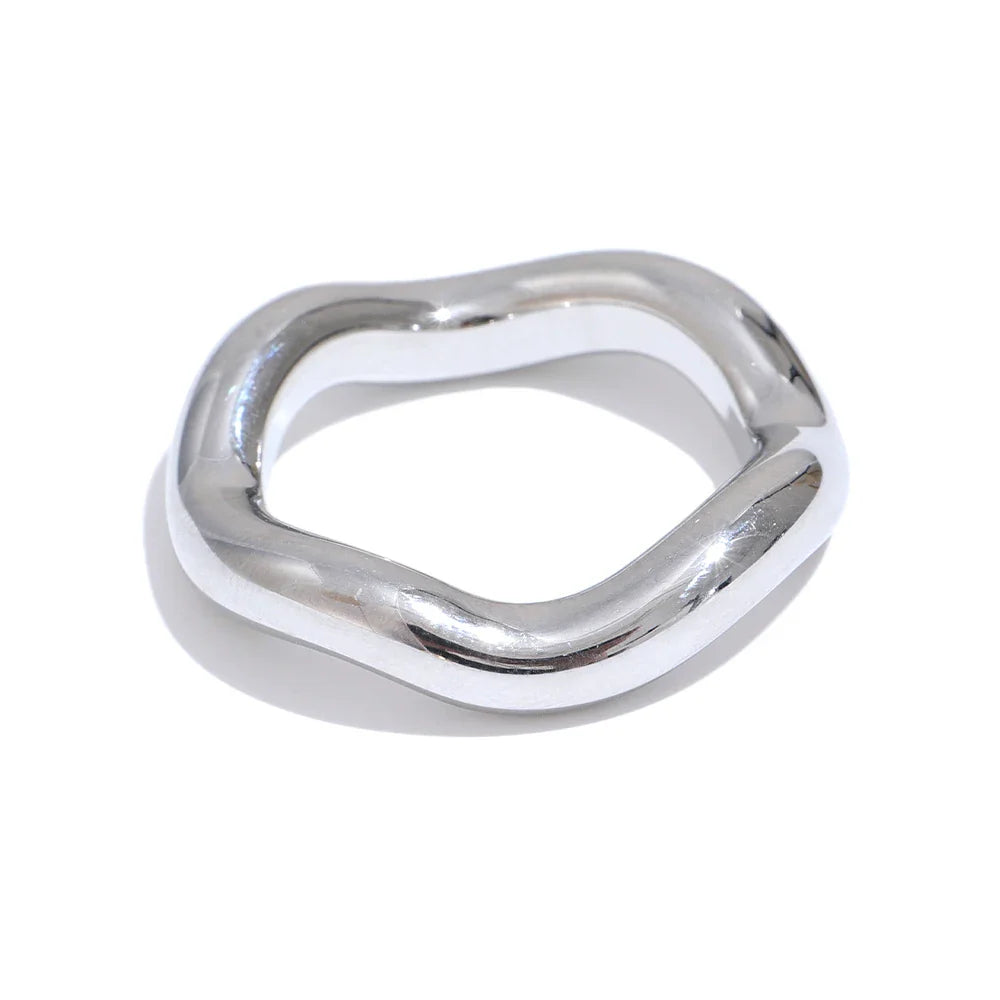 Anel Torcido Ouro 18K