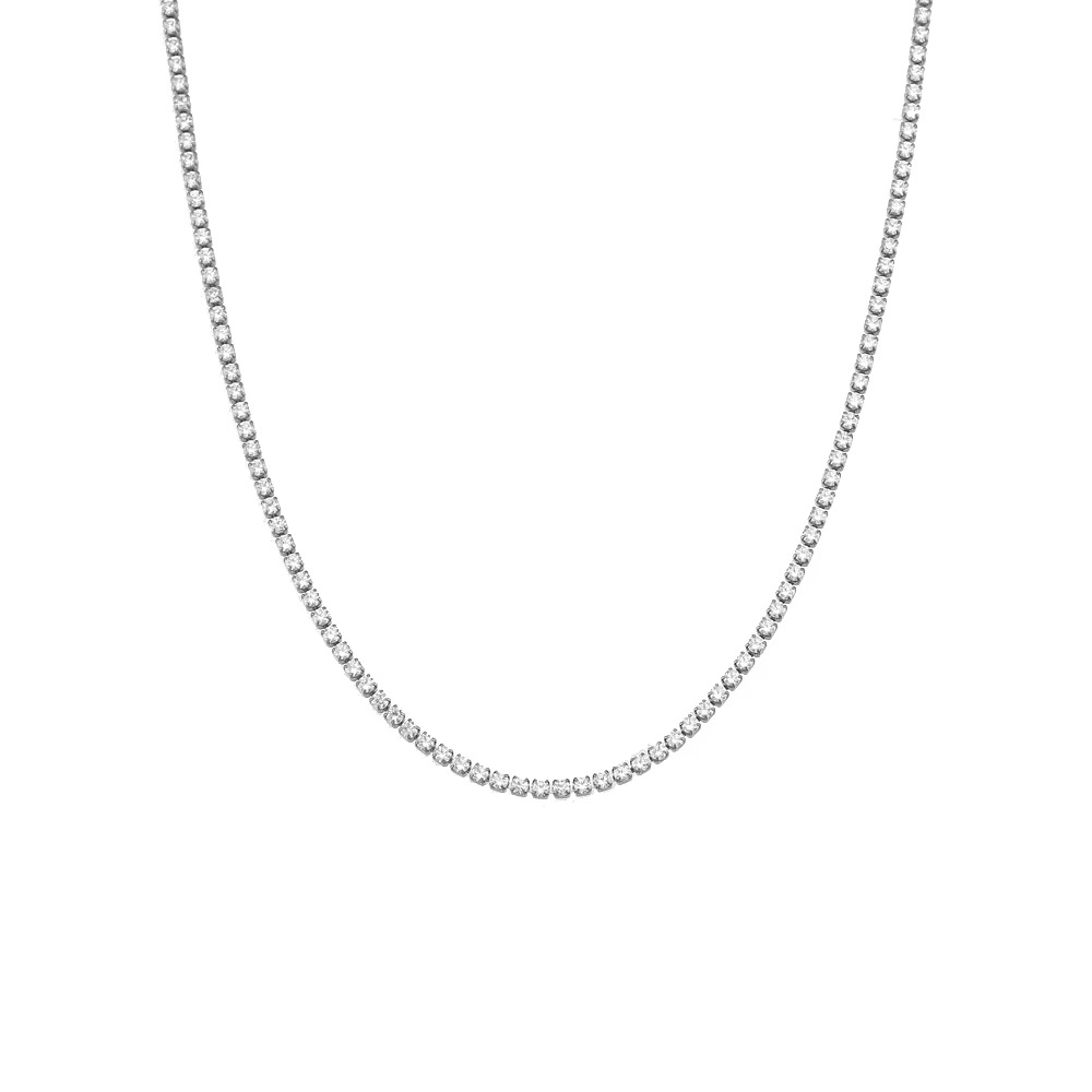 Colar Riviera Aço Inox Valentina