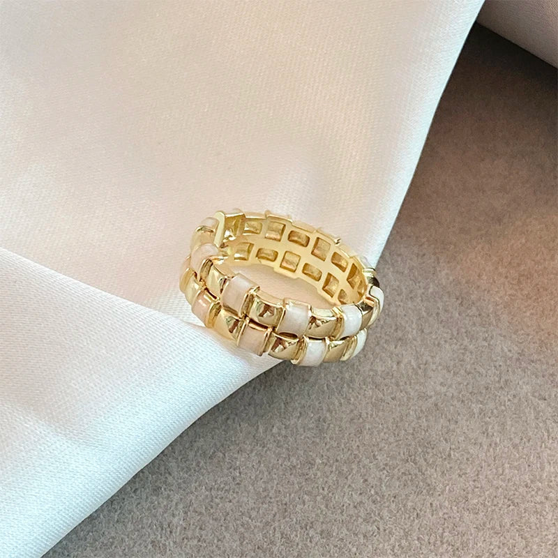 Anel Minimal Ouro 18K Ajustável