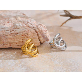 Anel Geométrico de Aço Inoxidável